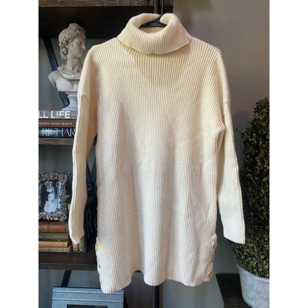 Stitches & Stripes Leora Tunic Dress in Ivory Size XS - Picture 4 of 10